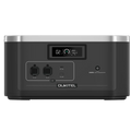 Black power station with digital display and OUKITEL branding on a white background. B2000