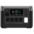 Oukitel power station P1000 & P1500 with digital display on a white background